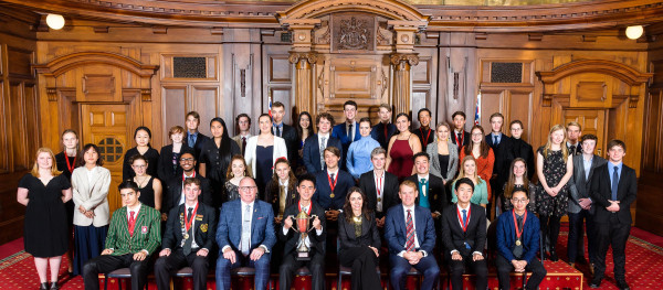 2018 New Zealand Scholarship Top Scholar Award winners